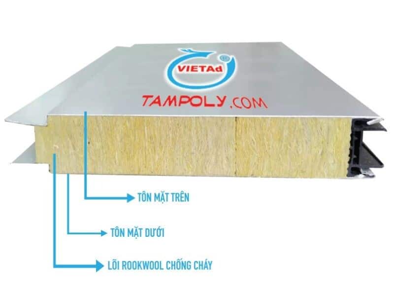 Panel Rockwool Du An Vach Ngan Chong Chay