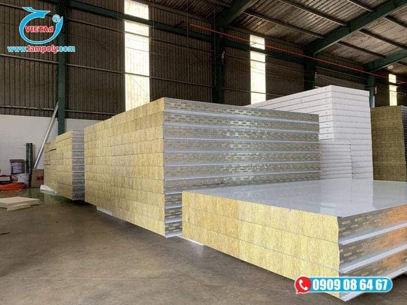 Vách panel chống cháy có cấu tạo panel 3 lớp