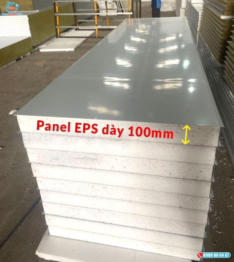 Panel Eps Day 100mm Vach Ngan Du An