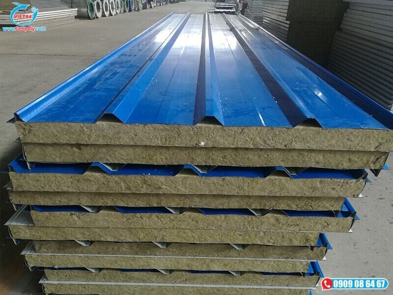 Panel Rockwool Lam Mai