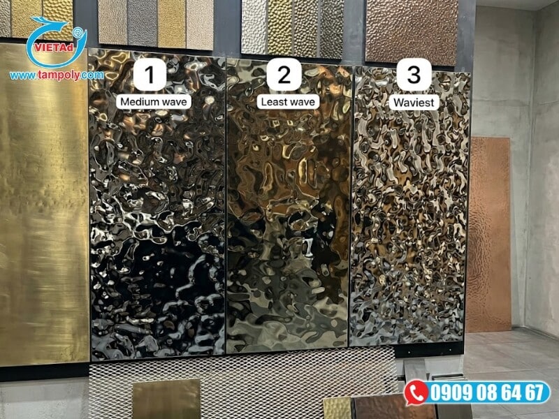Tấm inox 3d là sự kết hợp hoàn hảo giữa tính thẩm mỹ hiện đại, độ bền vượt trội và khả năng khuếch tán ánh sáng tối ưu