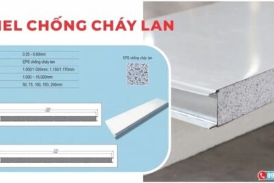 Panel EPS chống cháy lan là gì? Cấu tạo, ưu điểm và ứng dụng