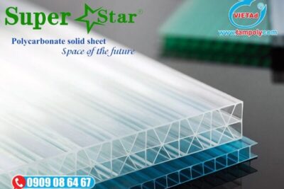 Tấm Polycarbonate Super Star Chuẩn Chất Lượng Giá Rẻ