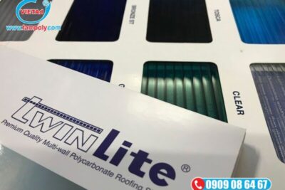 Tấm Poly Twinlite Lấy Sáng – Hàng Chính Hãng Nhập Khẩu, Giá Tốt