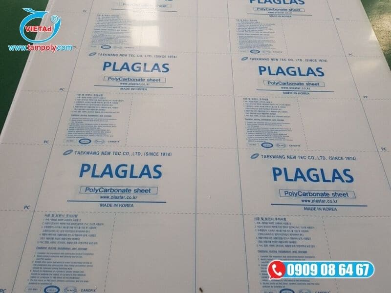 Thương hiệu Plaglas nhập khẩu Hàn Quốc đang rất được ưa chuộng trên thị trường