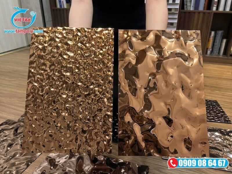 Báo giá tấm inox mạ đồng mới nhất 2026