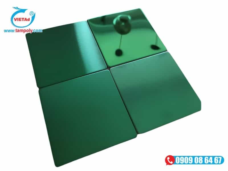 Những loại inox xanh lá phổ biến hiện nay