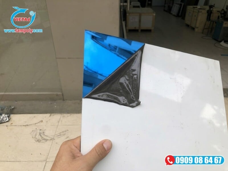 Báo giá inox màu xanh chính hãng