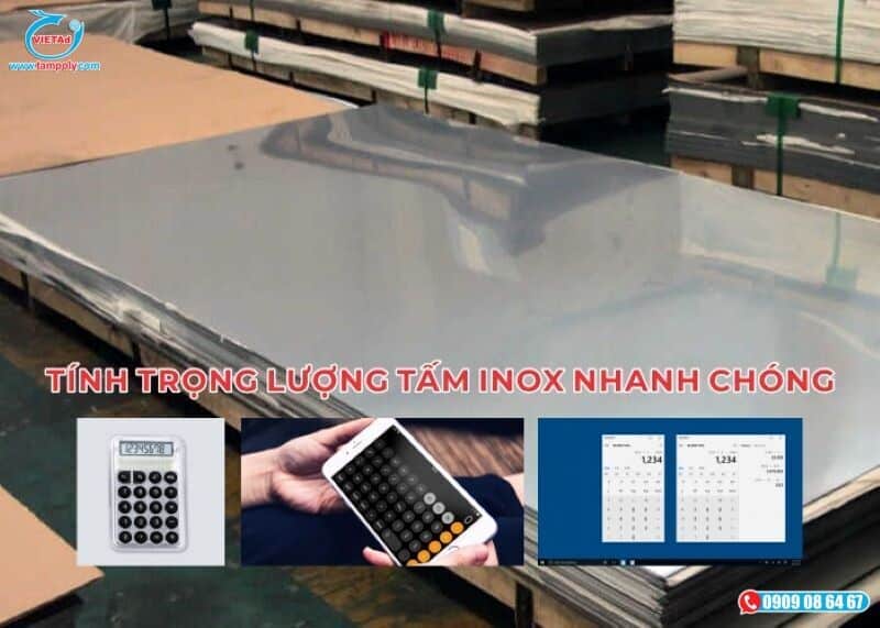 Cach Tinh Trong Luong Tam Inox