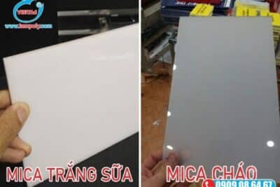 Tấm Mica Mờ, Mica Trắng Mờ – Phân Biệt và Ứng Dụng