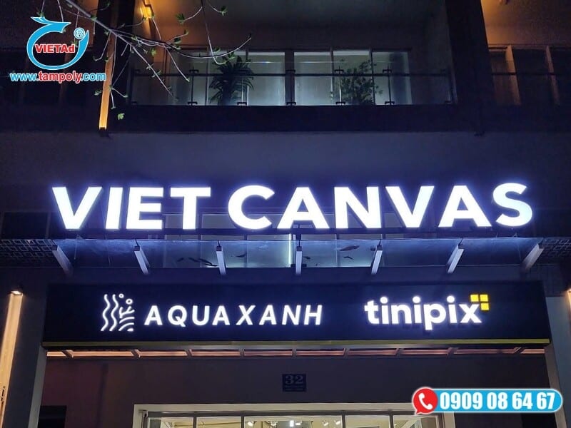 Gia Công Chữ Mica Nổi