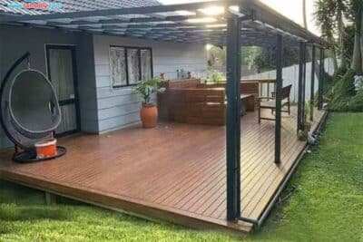 Những mẫu mái che sân vườn đẹp và ấn tượng