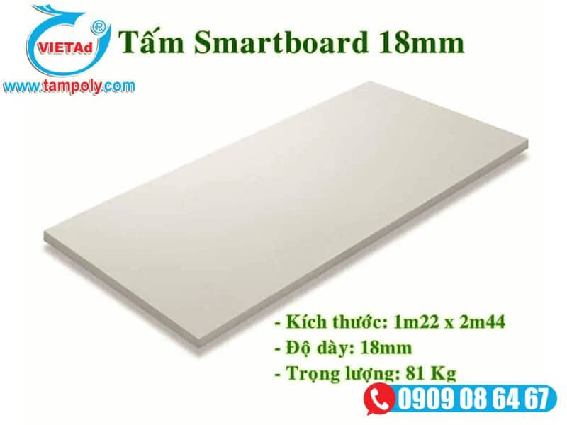 Kích thước tấm bê tông nhẹ SmartBoard Thái