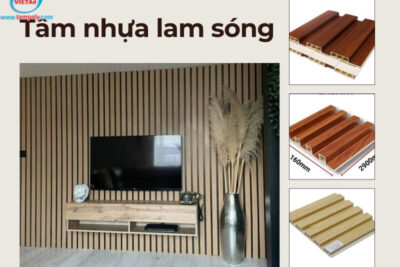 Trang Trí Không Gian Nội Thất Với Tấm Nhựa Lam Sóng Hiện Đại