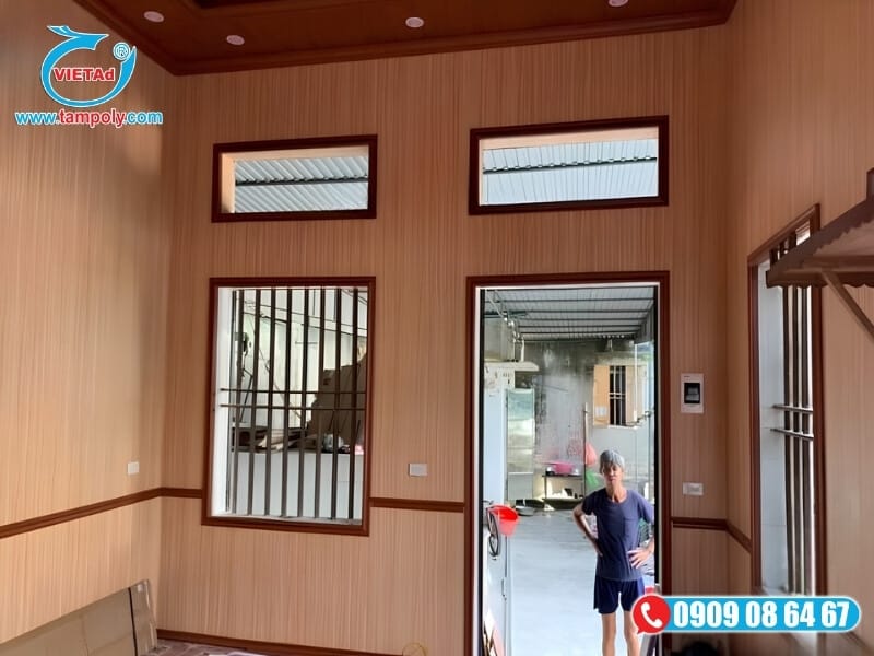 Cải tạo nhà bằng tấm nhựa nano
