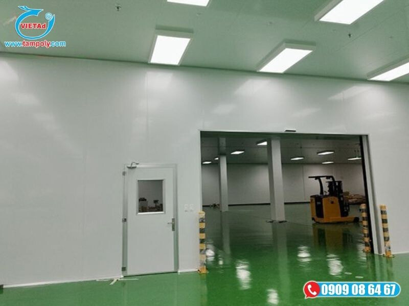 Ứng dụng tấm panel cách nhiệt xây dựng kho lạnh và nhà xưởng