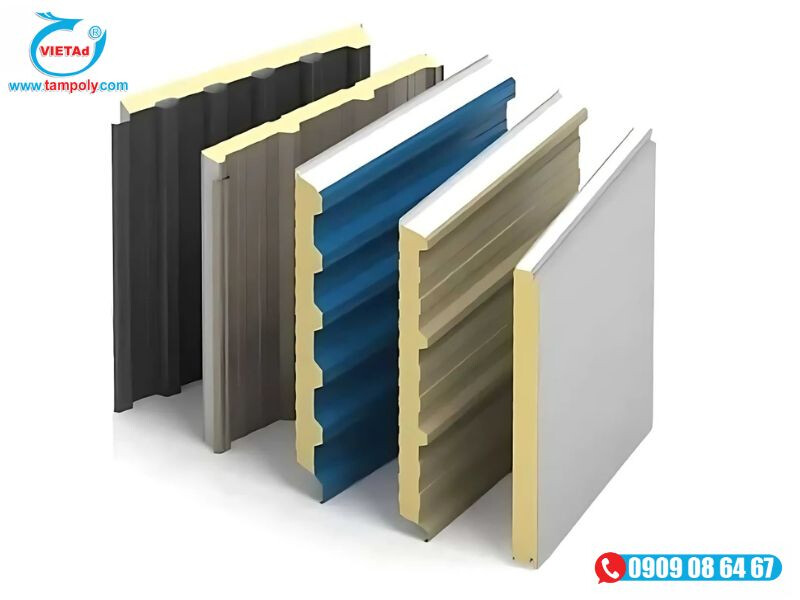 Panel PU sử dụng lõi Polyurethane đặc