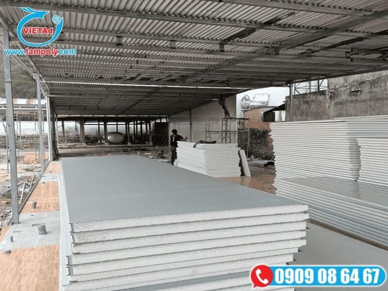 Quy trình thi công vách panel tại Vật Liệu