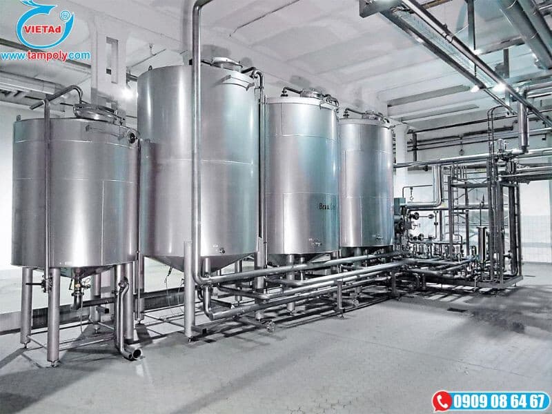 Inox tấm được dùng trong công nghiêp nặng 
