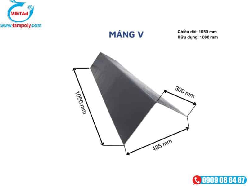 Máng xối inox 304