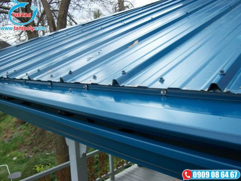 Máng xối trong nhà ở dân dụng