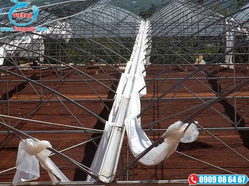 Máng xối trong lĩnh vực nông nghiệp