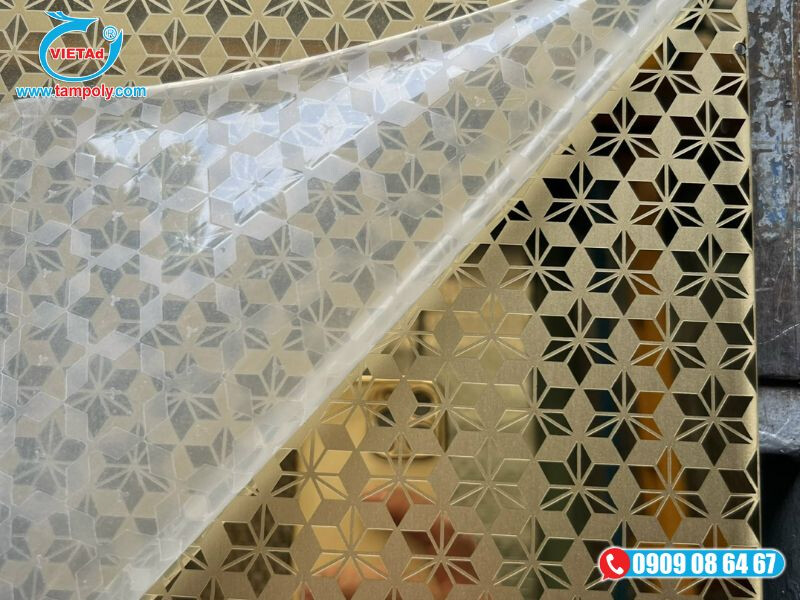 Tấm inox hoa văn chất inox inox 201