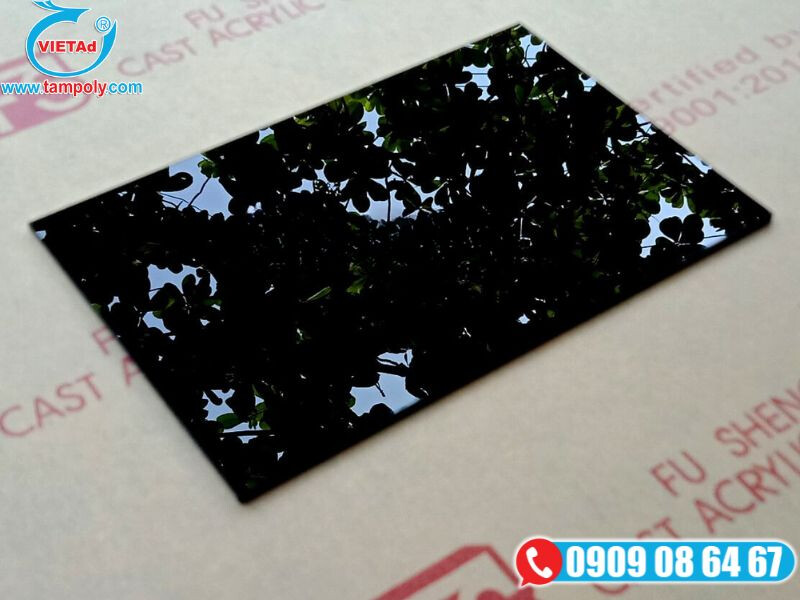Mica đen bóng sang trọng