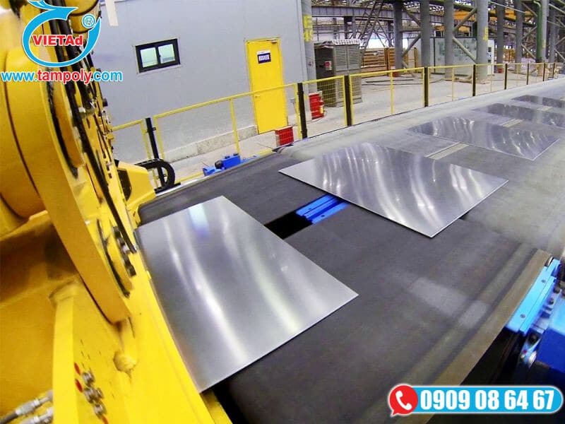 Kích thước phổ biến của tấm thép inox 