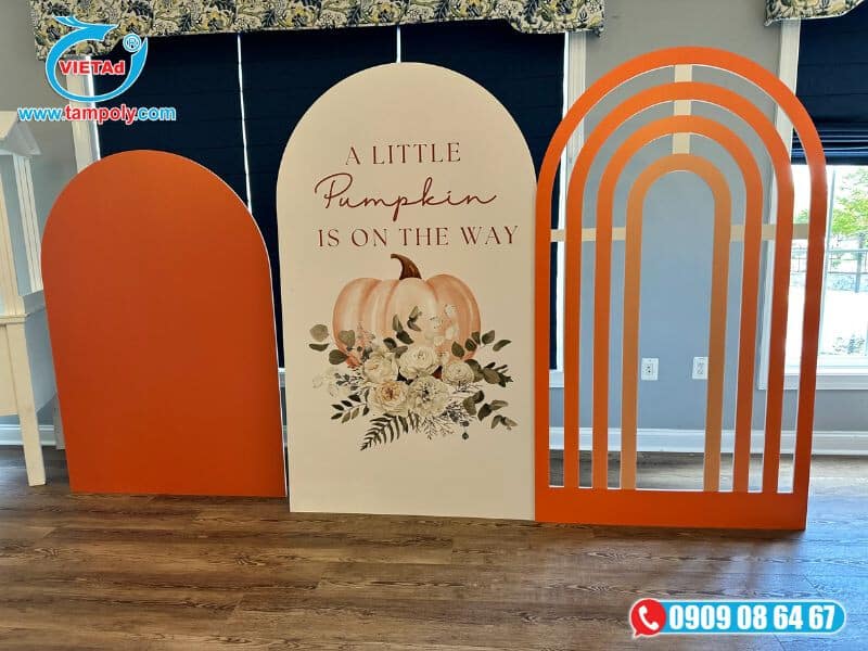 Backdrop trang trí, checkin sự kiện, đám cưới 