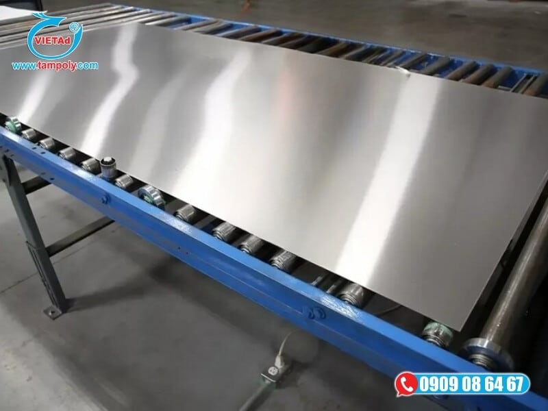 Quy cách tấm inox chuẩn 1m2 x 2m4