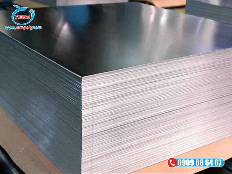 Inox tấm có 3 loại thông dụng là Inox 201, Inox 304 và Inox 316