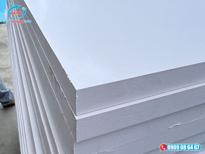 Ưu điểm tấm nhựa pvc foam