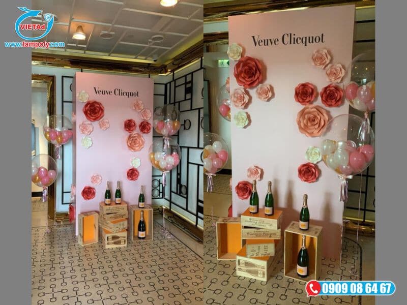 Tấm foam dùng làm backdrop decor chụp ảnh