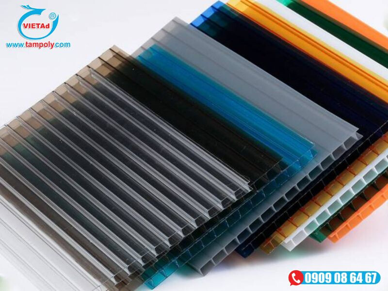 Tấm Polycarbonate rỗng ruột