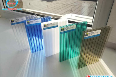 Bảng màu tấm poly đa dạng, báo giá thi công cho nhà ở, công ty, nông nghiệp