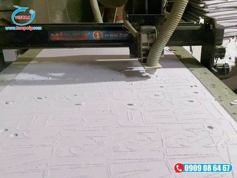 Công nghệ cắt CNC cho tấm foam