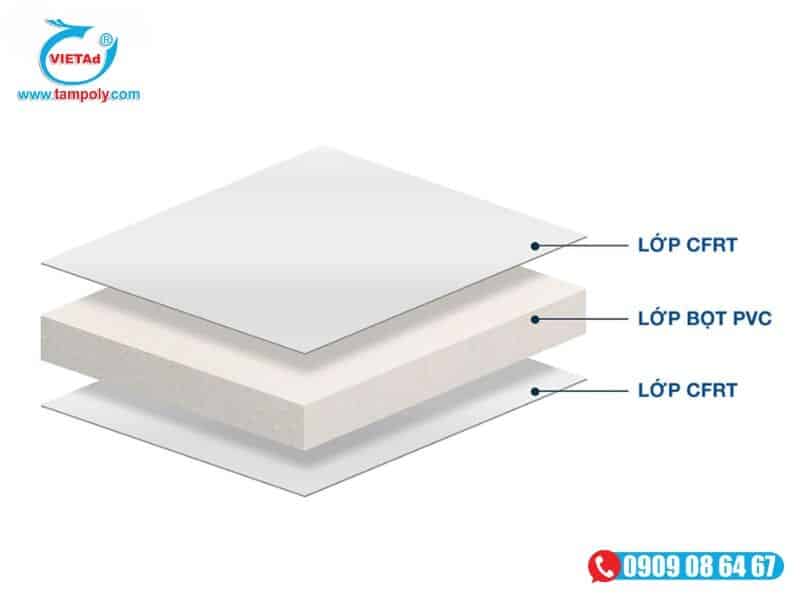 Cấu tạo của tấm foam 5mm