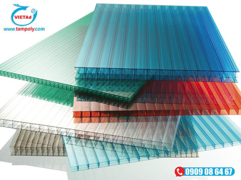 Tấm poly rỗng ruột