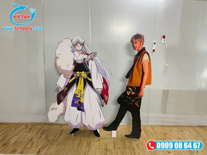 Mô hình hoạt hình đứng 3D chất liệu foam