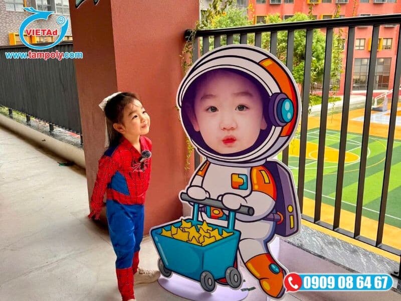 Mô hình formex 3D in uv hình bé dễ thương 