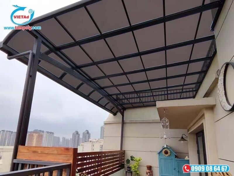 Mái che ban công tại Lâm Đồng