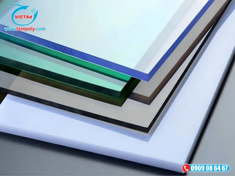 Cấu tạo và thông số của tấm poly đặc