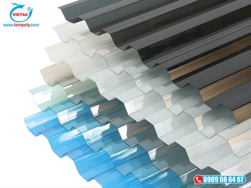 Tấm poly dạng sóng