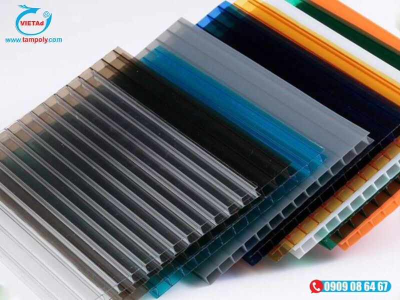 Tấm poly rỗng ruột