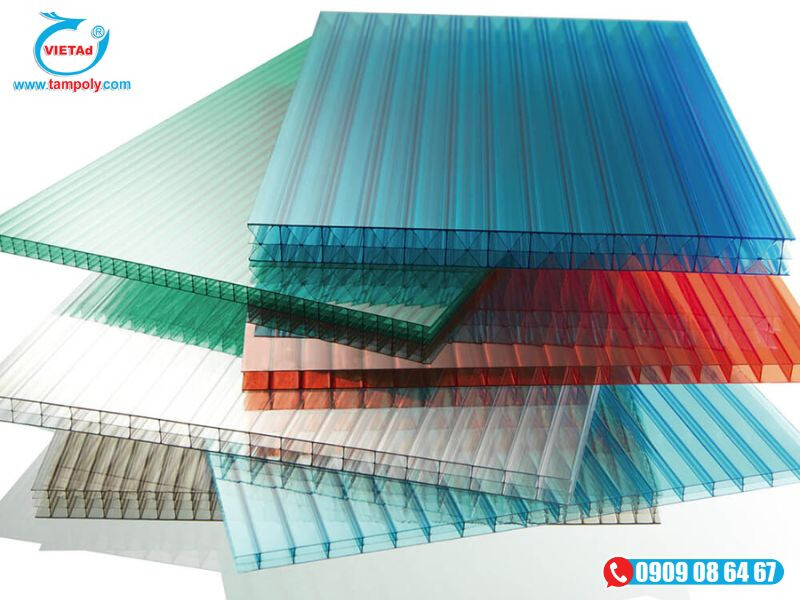 Cấu tạo của tấm poly rỗng