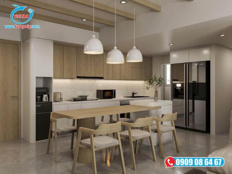 Bề mặt tấm foam Pima bóng đẹp, màu sắc trang nhã