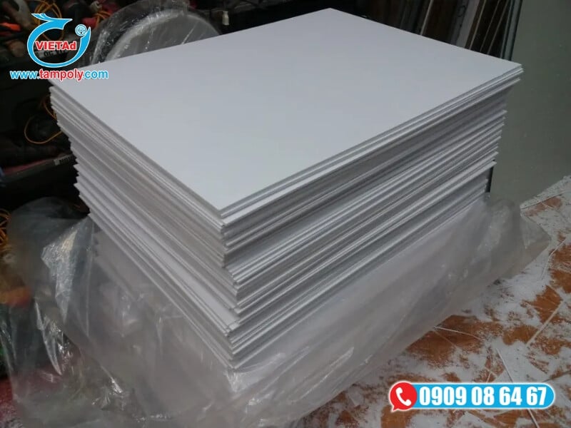 Vật Liệu Tấm QCV là xưởng chuyên cung cấp fomex 5mm chính hãng với giá rẻ