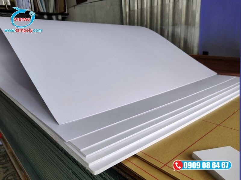 Tấm Formex với đa dạng độ dày, phù hợp với nhiều nhu cầu gia công khác nhau