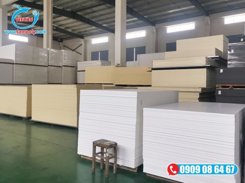 Vật Liệu tấm là đơn vị chuyên cung cấp tấm formex 8mm uy tín, chính hãng